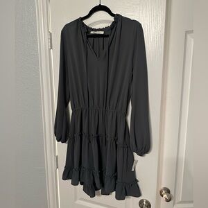 Impeccable pig grey dress size large new with tags!!
